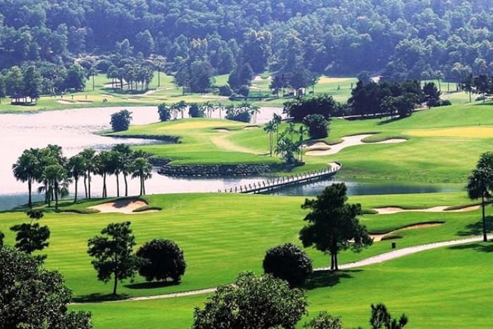 The Lakeside course, top best Hanoi golf courses